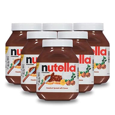 Nutella Chocolate Hazelnut Spread, 35.2 Ounce, Pack of 6