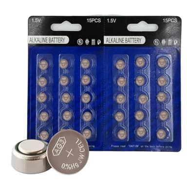 youchen LR41 AG3 30Pack 392 384 192 SR41SW CX41 L736 Batteries 1.5V Alkaline Button Coin Cell Battery
