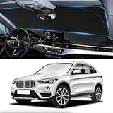 for X1 E84 Sunshade Windshield Sun Shade for BMW X1 E84 Accessorie 2016 2017 2018 2019 2020 2021 2022 Insulated Front Window Shield Windshield Cover Sun Visor Protector Privacy UV Reflector Block Heat