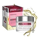 Pure Formula Retinol and Niacinamide Daily Face Moisturizer - Treats Acne & Hyperpigmentation, Brightening & Anti-aging Day Cream - Cruelty Free Korean Skin Care - All Skin Types - 1.69 Fl. oz/ 50ml