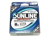 Sunline Super Fluorocarbon Fishing Line, Clear, 8 Pounds, 200 Yards