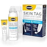 Dr. Scholl's Complete Care Skin TAG Remover, 12 Ct // Removes Skin Tags & Restores Skin's Appearance, FDA-Cleared, Clinically Proven, 12 Treatments Plus Hydrating Serum