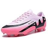 Goysemsty Soccer Cleats for Mens Womens Turf Soccer Shoes Indoor Young Footall Cleats High Low Ankle TF AG FG Football Boots Wide Training Sneaker
