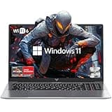Gaming Laptop, Laptop with AMD Ryzen 7 5825U (8C/16T, Up to 4.5GHz), 16GB RAM 512GB NVMe SSD Laptop Computer, Radeon RX Vega 8 Graphics, 16.1-inch FHD Display, WiFi 6, 53Wh Battery, Backlit KB