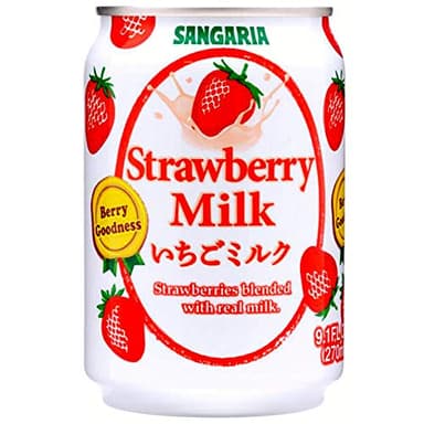 Sangaria Strawberry Milk 8.96 Fl oz (Pack of 24)