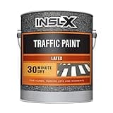INSL-X TP222009A-01 Acrylic Latex Traffic Paint, 1 Gallon, Black
