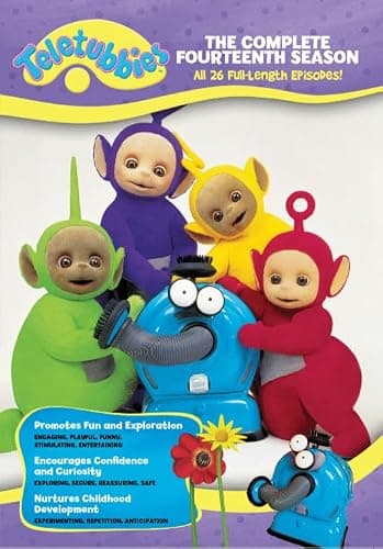 Teletubbies: The Complete Fourteenth Season [DVD] - 26 Full-Length Episodes on 5 Discs (Over 10 Hours) [Season 14] + Bonus Bubbles Episode