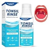 Tonsil Stone Remover Mouthwash, Mint Oral Rinse Liquid Soothe Tonsils and Dry Mouth Relieve, Bad Breath Treatment Tonsil Stone Mouthwash