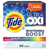 Tide Ultra Oxi Whitening Boost, All in One Laundry Booster, Color Safe Whitening, Stain and Odor Fighter, 66 Loads, 57 oz