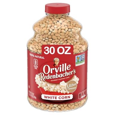 Orville Redenbacher's Popcorn Kernels, White Corn, 4g Fiber Per Serving, 30 oz.