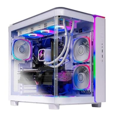 Skytech Gaming King 95 Gaming PC, AMD Ryzen 7 9700X 3.8GHz, NVIDIA RTX 5070 12GB VRAM, 1TB Gen4 NVMe SSD, 16GB DDR5 RAM 6000, 850W Gold ATX 3 PSU, 360 ARGB AIO, WI-FI 5, Windows 11, Desktop