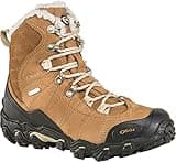 Oboz Women's Bridger 7"" Insulated Bdry Hiking Boots Chipmunk 8.5