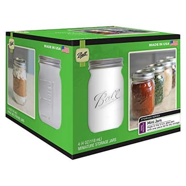 Mini Jar Mini Mth4oz 4pk