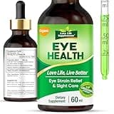 Eyebright Eye Health Drops, Herb Extract Supplement for Eyes, Vision & Eye Support, Strain Relief & Sight Care