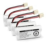 VANBOW Battery BT162342 / BT262342 BT183342/BT283342 BT166342/BT266342 2.4v 800Mah Battery Pack for VTech CS6114 CS6419 CS6719 AT&T EL52300 CL80112 VTech CS6719-2 Cordless Handsets (Pack 4)