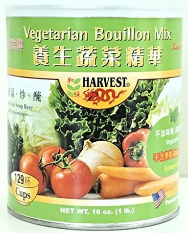 Harvest 2000 Vegetable Bouillon Mix - 16 oz (1 Can) by Harvest 2000
