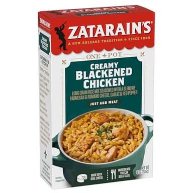 Zatarain's Creamy Blackened Chicken Rice Mix, 8 oz (Pack of 8)
