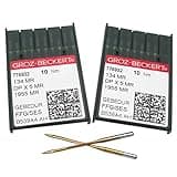 GROZ-BECKERT Needle -20 Groz Beckert 134MR 1955MR DPX5MR Long-Arm Quilting Machine Needles (Needle Size:16/100)