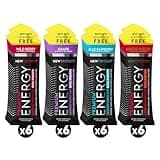 NewTrition Extra Strength Energy Shots, Caffeine Energy Shots with Vitamin B & Amino Acids, Sugar-Free Vitamin Energy Shot Packets, 1.7 fl oz, Mixed Flavors, 24 Count