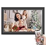 FRAMEO Digital Picture Frame- 15.6inch Digital Photo Frame with 1920 * 1080 IPS Touch Screen HD Disply,Built-in 32GB Storage,Wall-Mounted,Digital Frame Share Photos and Videos via Frameo App