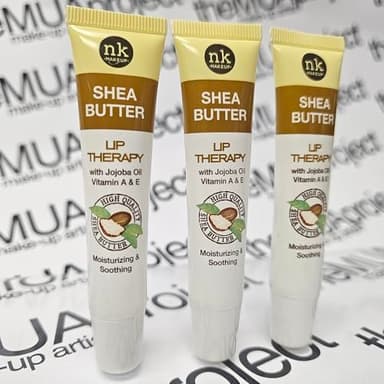 3 Pack Bundle of Shea Butter Lip Therapy for Moisturizing, Soothing and Nourishing your Dry and Chapped Lips