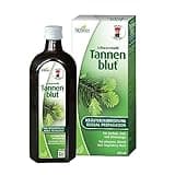 Hubner Tannenblut Herbal Preparation, Honey Cough Syrup Expectorant, Cold, Sore Throat, Congestion Supplement, Soothing Relief, Kosher and Alcohol-Free, 250 ml