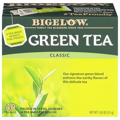 Bigelow Green Tea Bags, 40 ct