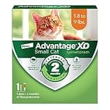 Advantage XD Small Cat Flea Prevention & Treatment For Cats 1.8-9lbs. | 1-Topical Dose, 2-Months of Protection Per Dose