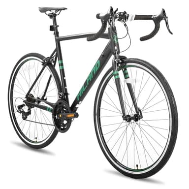 HH HILAND 700c Road Bike 14 Speed, Aluminum Frame Racing Bike, City Commuter Bicycle for Men Women