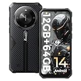 FOSSIBOT F105 Rugged Smartphone Unlocked, Android 14, 10300mAh Large Battery 12+64GB/128GB Storage 6.75" FHD Display 8MP+20MP Camera IP68/IP69K Waterproof Cell Phone 4G Dual SIM OTG