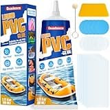 Quadence Air Mattress Patch Kit, Waterproof Pool Liner Patch Kit, Inflatable Patch Repair Glue for Swimming Pool, Splash Pad, Air Mattress, Bounce House, Hot Tub, Inflatables, Tent, Vinyl Glue (80ml)