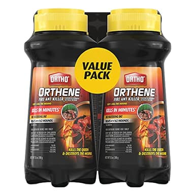 Ortho Orthene Fire Ant Killer1 – Fire Ant Mound Treatment, Kills Queens, No Watering Needed, Treats up to 162 Mounds, 12 oz (2-Pack)
