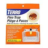 TERRO T231 Flea Trap Refills - Replacement Flea Trap Glue Boards,White, 3 Count (Pack of 1)