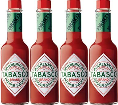 Tabasco Original Flavor Pepper Sauce 2 oz (Pack of 4)