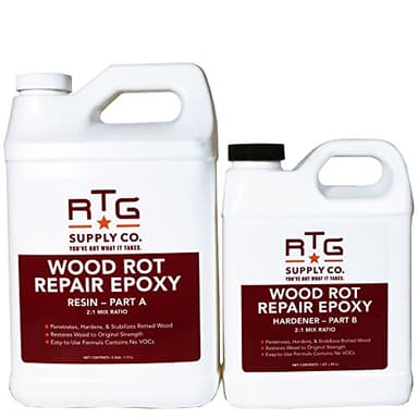 RTG Supply Co - Wood Rot Repair Epoxy (Half-Gallon)