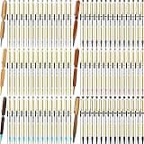 Lothee 84 Pcs 7mm Pen Making Kits for Woodturning Slimline Pen Bulk Twist Kit with Refill Lathe Turning Supplies for Making Office DIY Friend Teacher Gift (Multicolored)