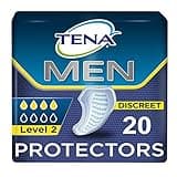 TENA Men Maximum Guard Incontinence Pad for Men, Maximum Absorbency, 20 count