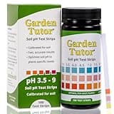 Garden Tutor Soil pH Test Kit – 100 High-Accuracy Test Strips & 2025 AI-Powered Web Reader – Fast & Reliable Soil Testing for Garden, Lawn, Vegetables, Flowers & Compost