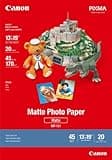 Canon 7981A011 Photo Paper Matte, 13 x 19 Inches, 20 Sheets