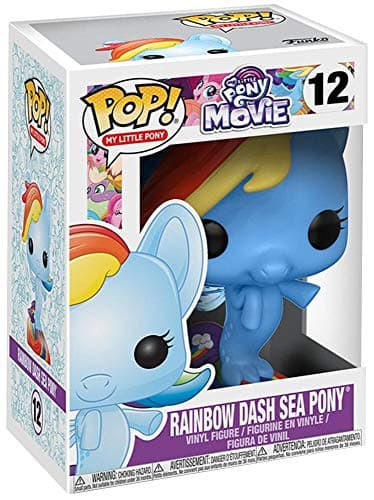 Funko POP MLP: My Little Pony Movie - Rainbow Dash Sea Pony (Styles May Vary) Collectible Vinyl Figure