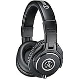 Audio-Technica ATH-M40x Professional Studio Monitor Headphone, Black (AUD ATHM40X)