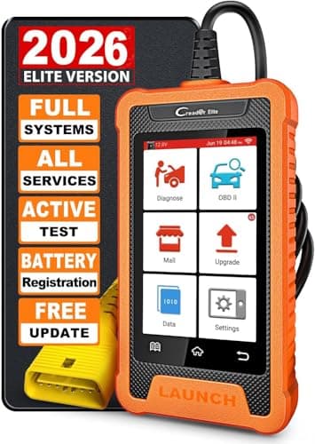 2026 LAUNCH Creader Elite for Mercedes-Benz MB Sprinter Maybach Full System OBD2 Scanner, Bidirectional Diagnostic Scan Tool, All Service Code Reader,ECU Code, AutoVin, Lifetime Free Update