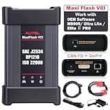 Autel MaxiFlash VCI Kit J2534 Reprogramming Tool J2534 PassThru ECU Programming Tool Support CAN FD 4 CAN Channels DoIP D-PDU Autel Bluetooth VCI Works with PC MS909 MS909EV MS909CV