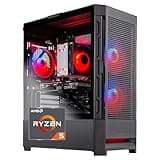 Skytech Blaze4 Mini Gaming PC Desktop, Ryzen 5 5600 3.5 Ghz (4.4GHz Turbo Boost), NVIDIA RTX 4060 8GB GDDR6X, 1TB SSD, 16GB DDR4 RAM 3200, 650W Gold PSU, Wi-Fi, Win 11 Home