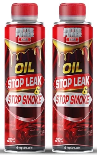 MotorPower Care Oil Seal & Smoke Stop Engine Oil Additive for Ford, Lexus, BMW, Mercedes, Audi, VW & More