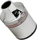 Cyclonic Mesh Metal Frame Dust Filter Assembly Compatible Replacement for LG CordZero A9 A900 A902 A905 A906 A907 A908 Cordless Stick Vacuum Cleaner