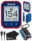 Wearable4U - Bushnell Phantom 3 GPS Rangefinder Blue with BITE Magnetic Mount and GreenView with Lens Cleaning Cloth Bundle