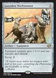 Magic The Gathering Loxodon Warhammer Artifact Equipment Card - 1 Piece