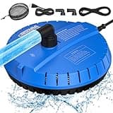 Crestwave Automatic Pool Cover Pump, 115V Submersible Water Sump Pump for Pool Draining with 25ft Power Cord and 2 Adapters, Effortless Water Removal for Swimming Pool, Hot Tub, Pond