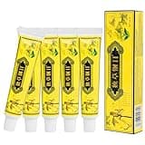 BaiSntg 5Pcs Chinese Herbal Eczema Psoriasis Creams Dermatitis and Eczema Pruritus Psoriasis Ointment